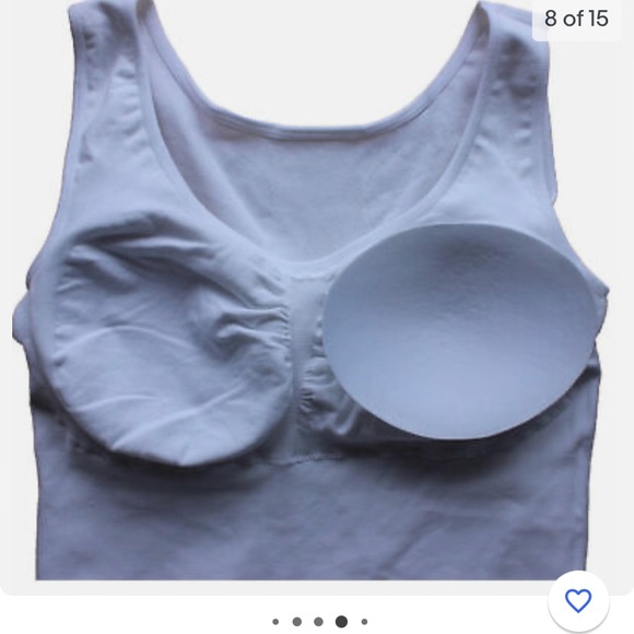 21.) NWT / Genie / Cami Shaper / Tank / Available in Black, white and nude - Picture 14 of 16